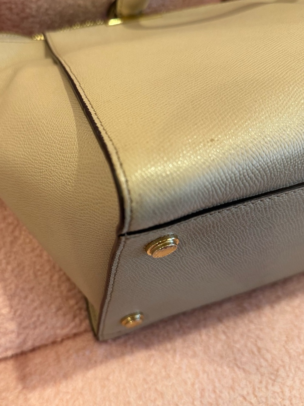 Henri Bendel Cream Satchel - Picture 11 of 15